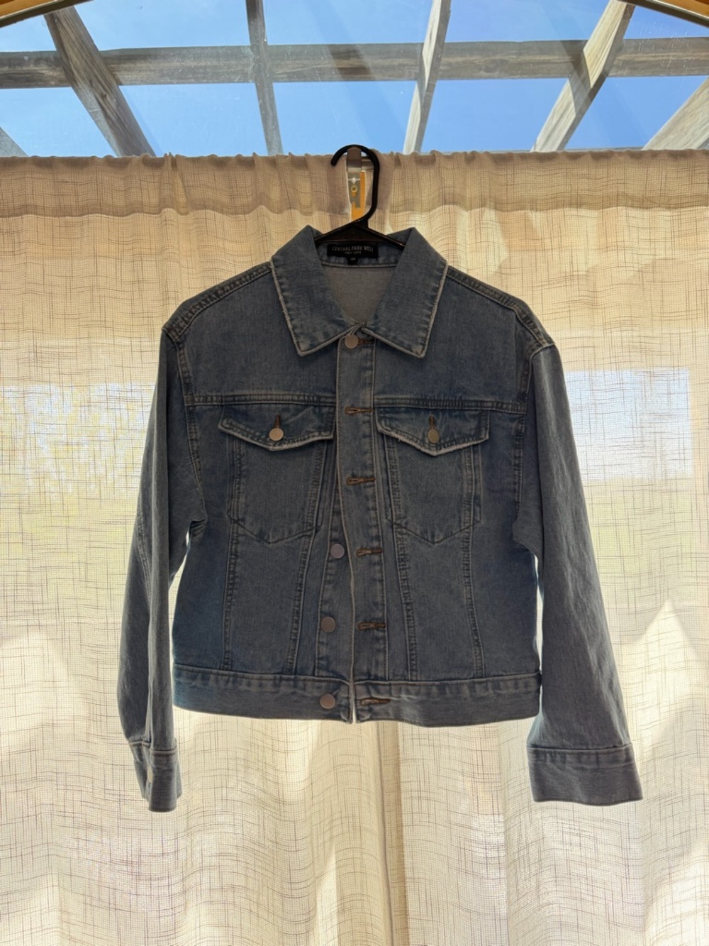 Central Park West Bride Denim Jacket